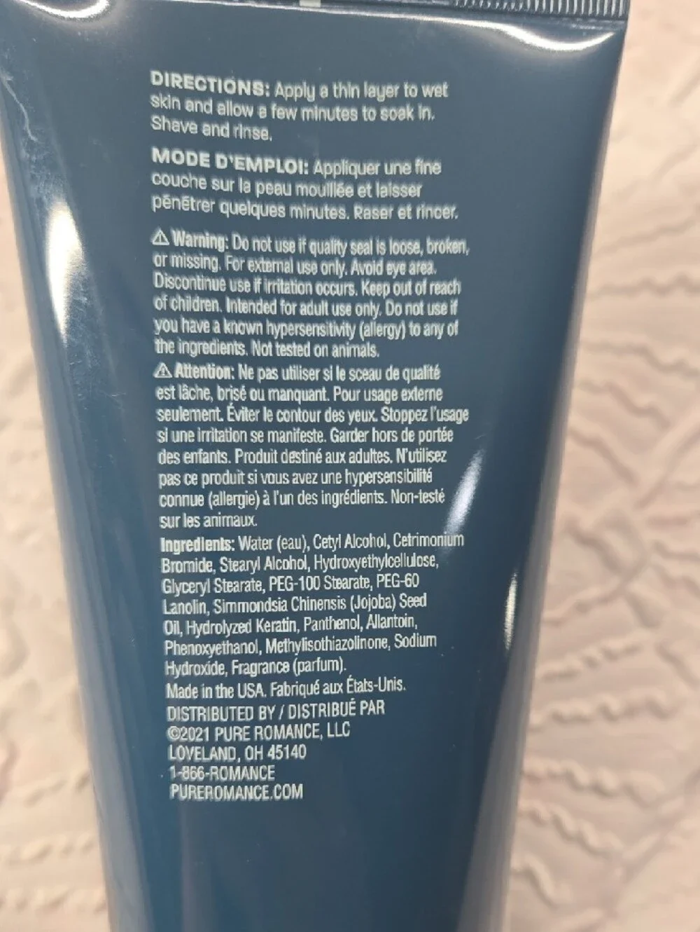 Arlo & Co. Leather & Bergamot Conditioning Shave Cream